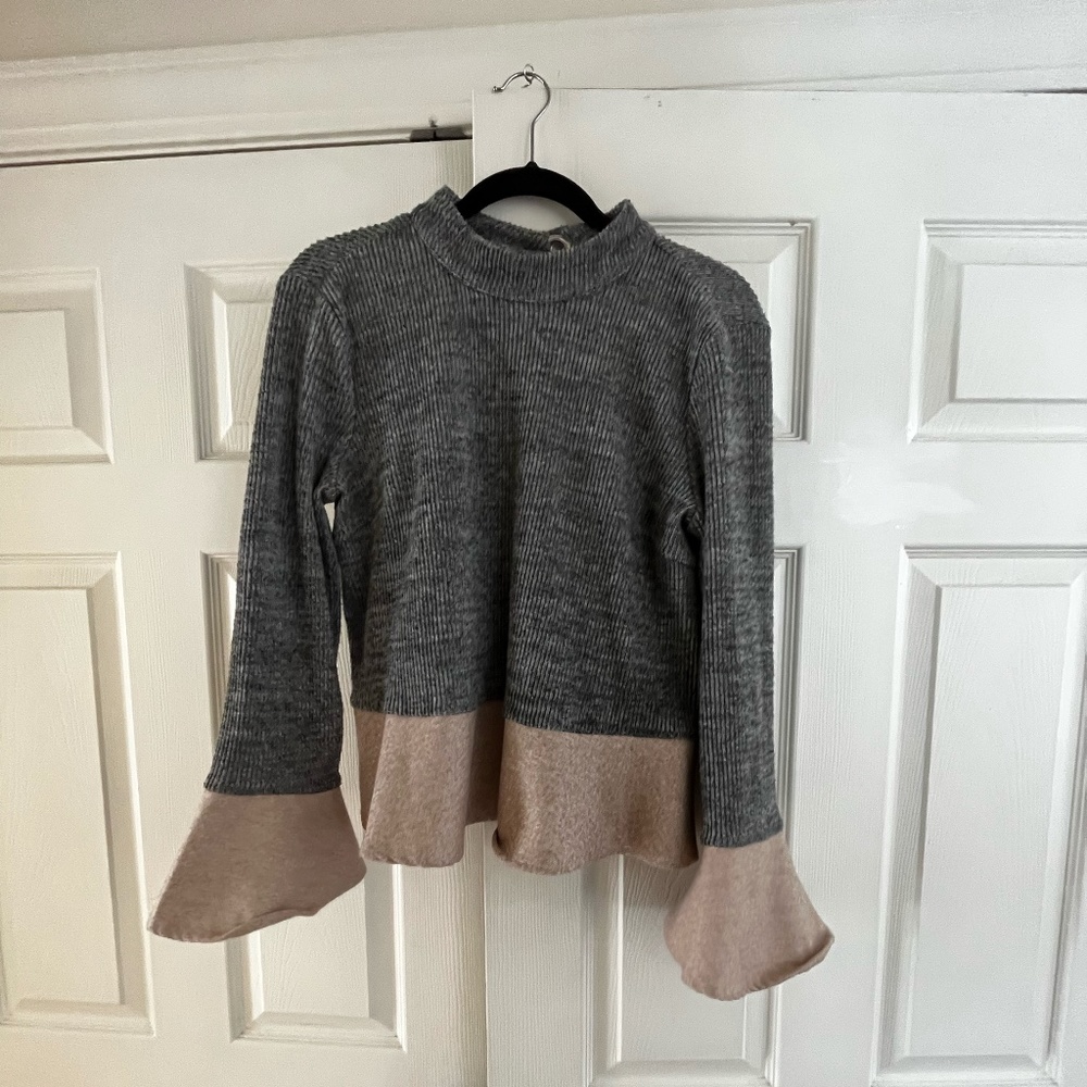 Bell Sleeve Sweater